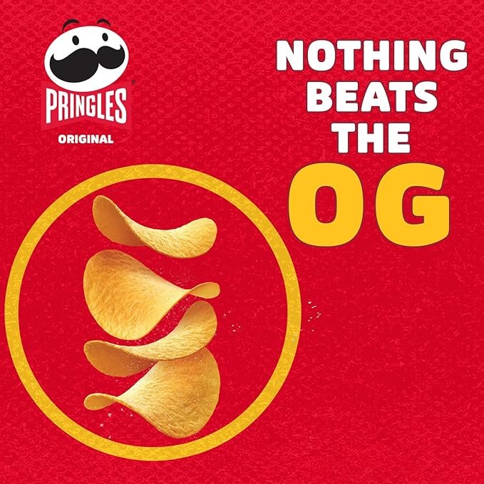 Pringles Original Potato Chips, 40g (Pack of 12) - Image 5